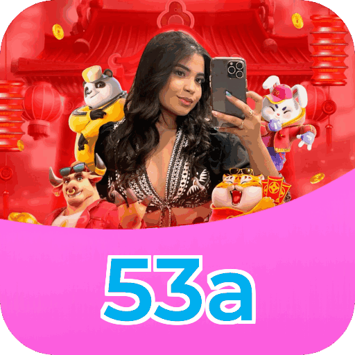 Interface do aplicativo 53a mostrando jogos disponíveis no iOS e Android